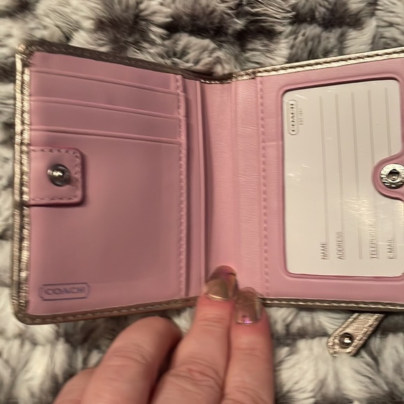 @@RARE NWOT @@ ~ COACH Mini skinny ID case and matching mini wallet. - Picture 7 of 9